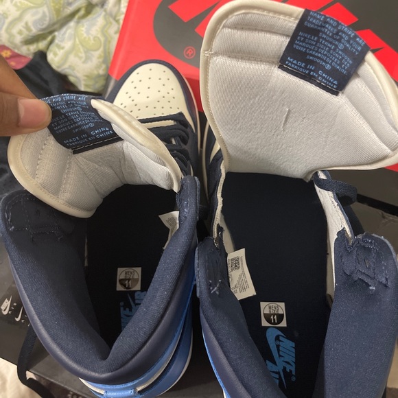 AJ1 RETRO HIGH OBSIDIAN - Picture 8 of 10